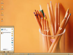 多姿多彩的铅笔 桌面主题-电脑主题-新简约主题